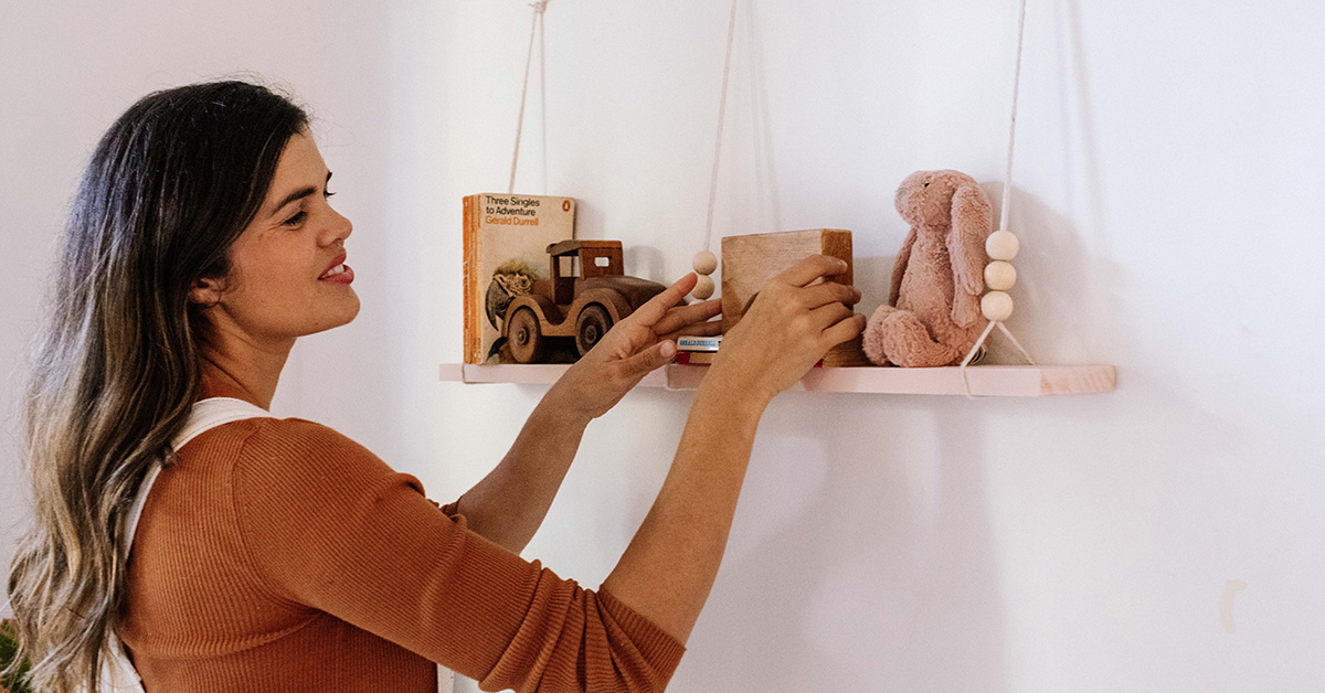 How to Make a Kids Wooden Beaded Shelf With Geneva Vanderzeil